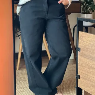 شلوار نبم بگ مشکی