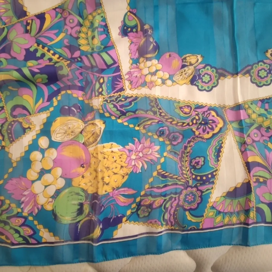 روسری حریر ساتن