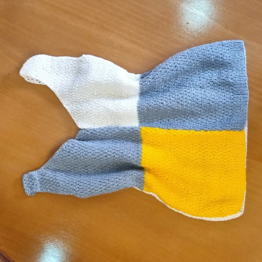 تاپ دستبافت دخترانه زنانه