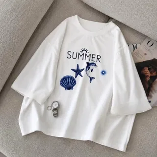 تیشرت باکسی نخ پنبه