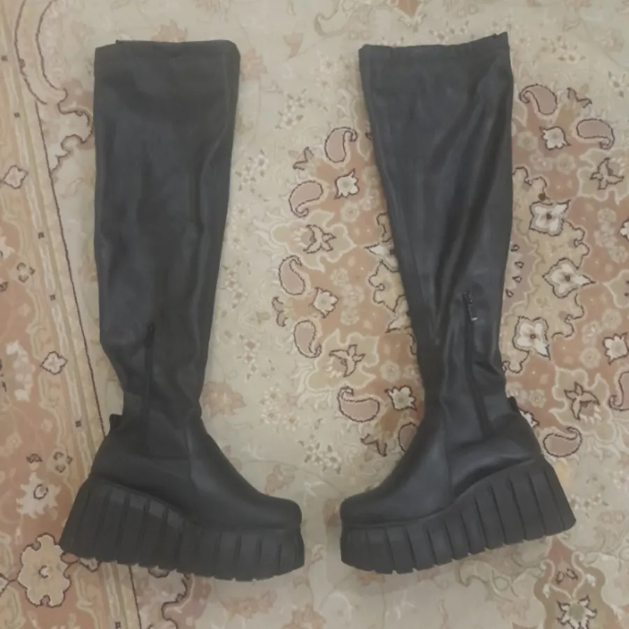 بوت لژ دار ساق بلند