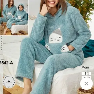 بلوز شلوار گرم سیاه اینجه