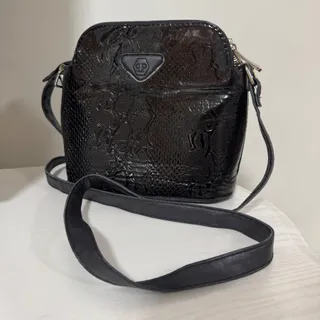 کیف زنانه ورنی طرح پوست