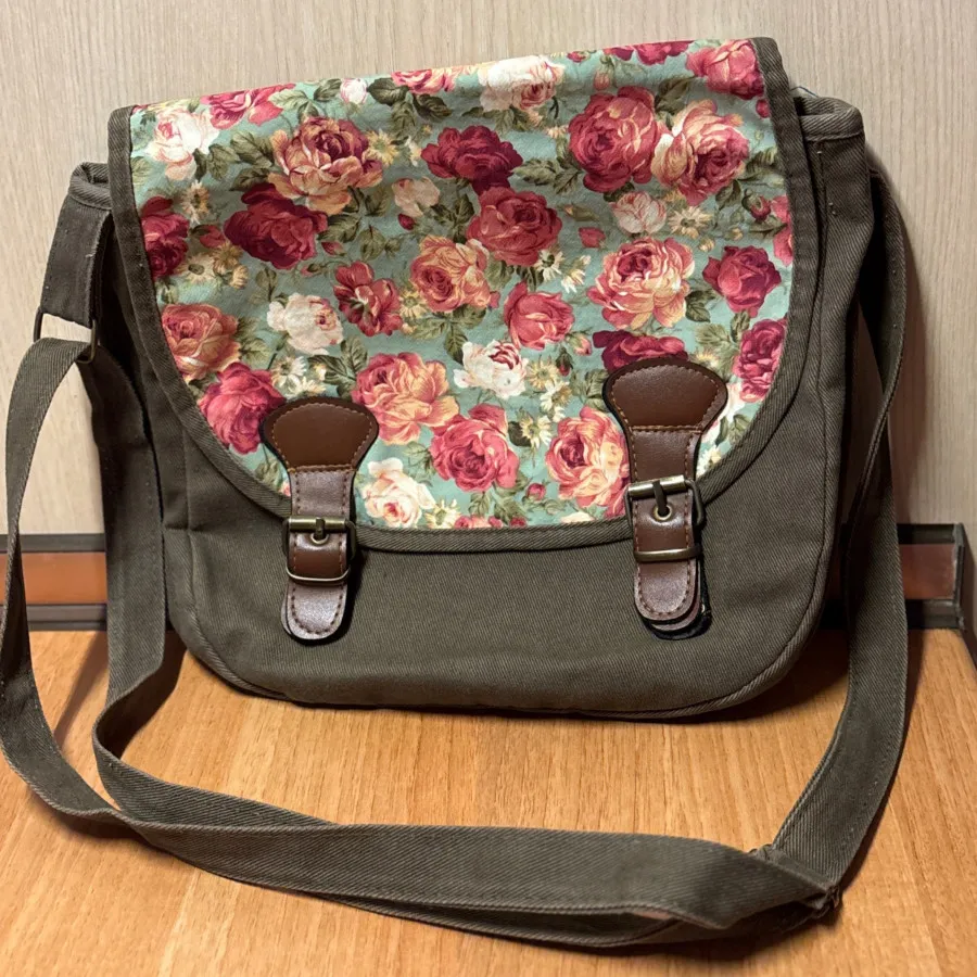 کیف پارچه ای گل گلی