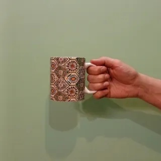 ماگ طرح کاشی