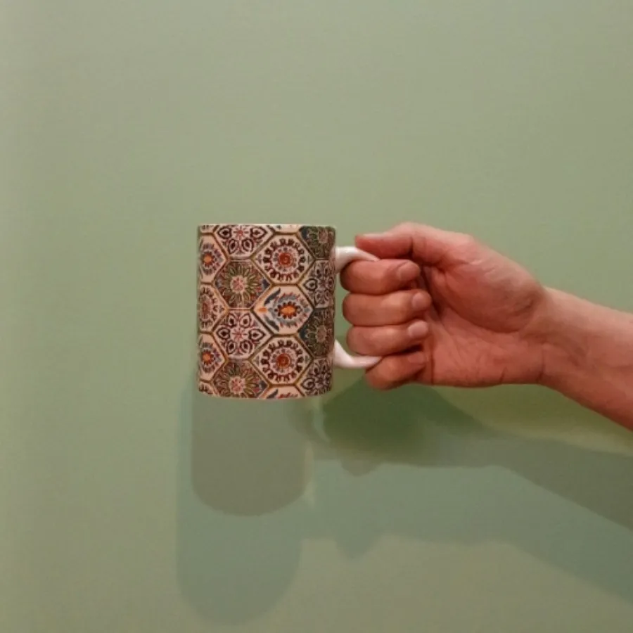 ماگ طرح کاشی