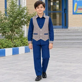 روپوش و شلوار فرم مدرسه