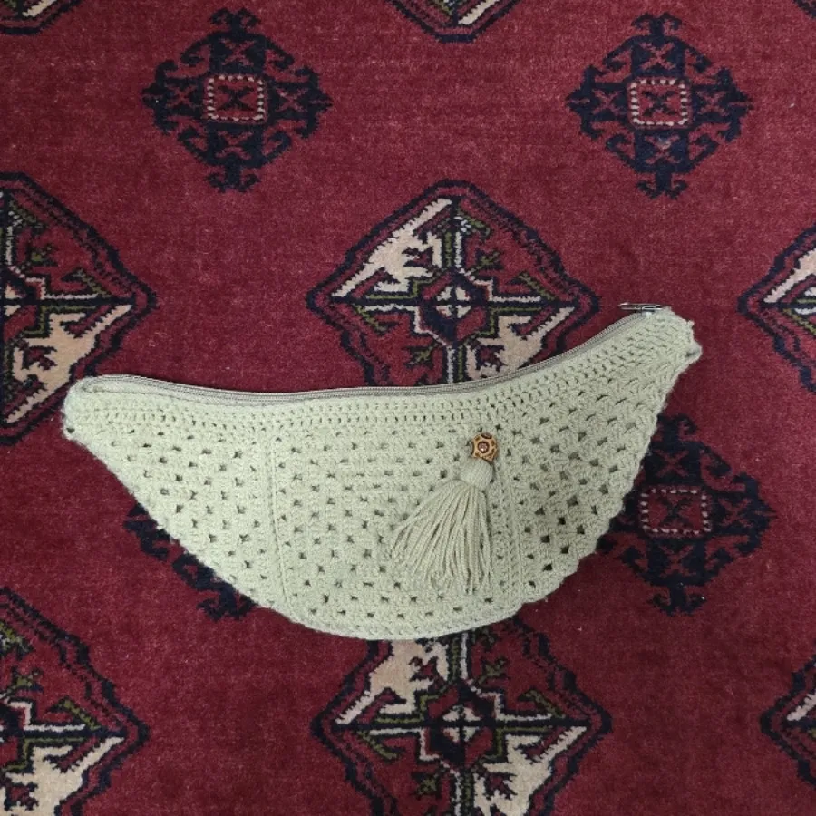 کیف قلاب بافی