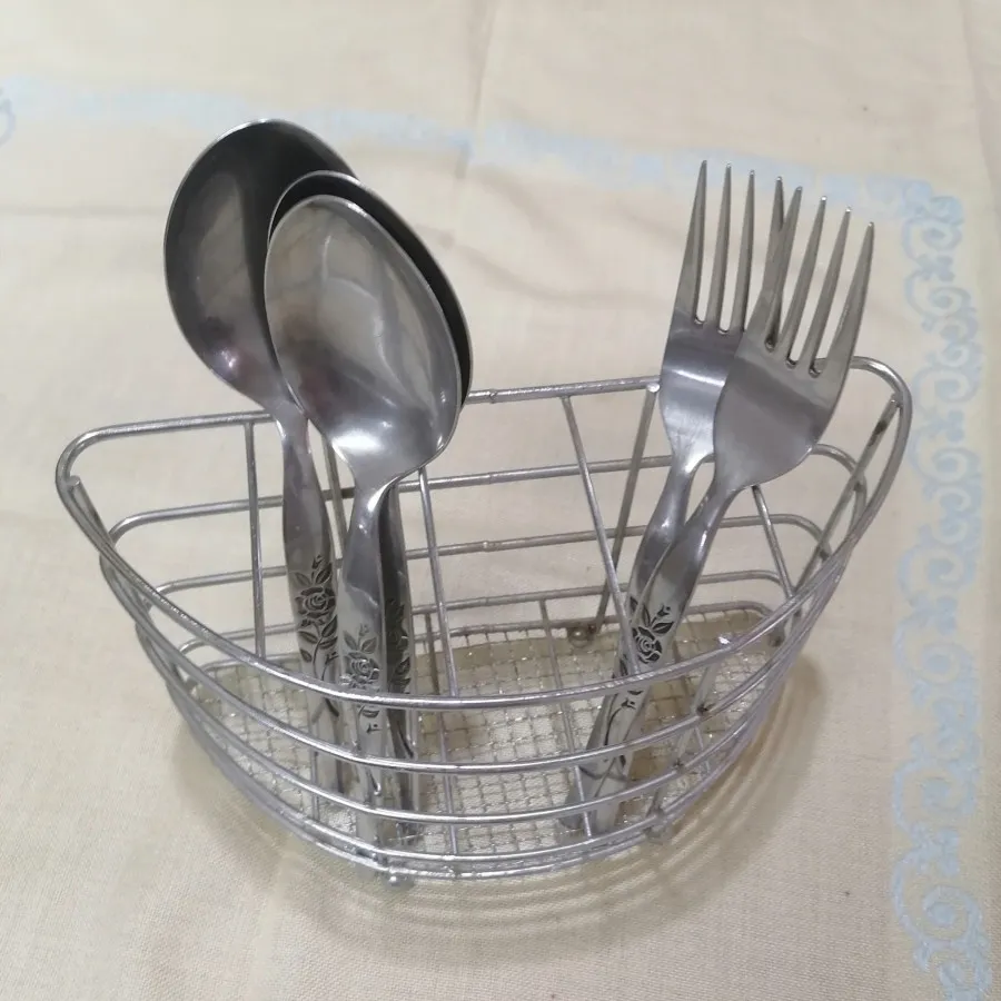 استند قاشق و چنگال استیل
