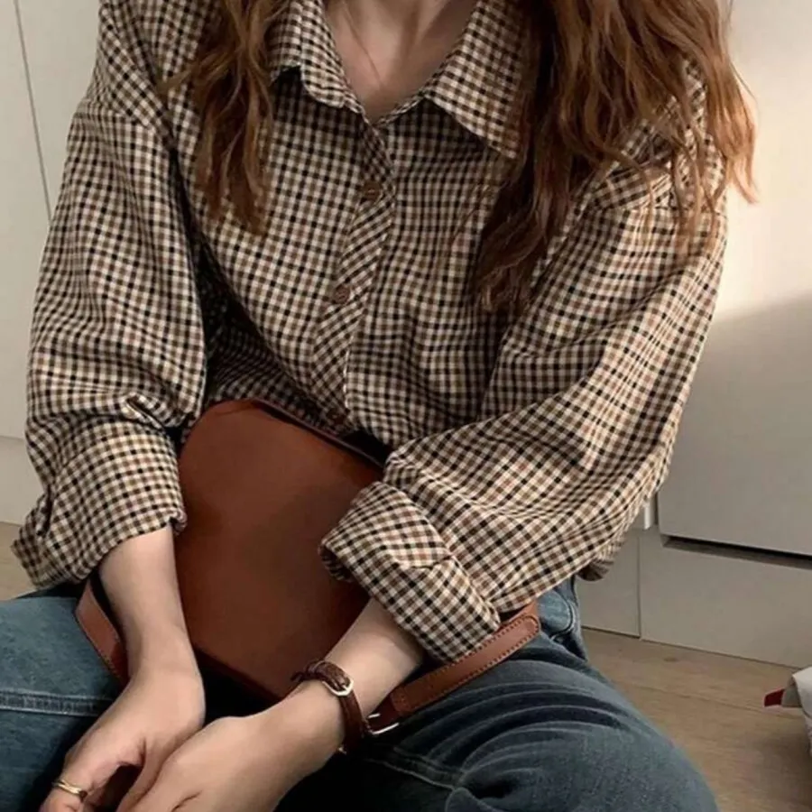 شومیز چهارخونه