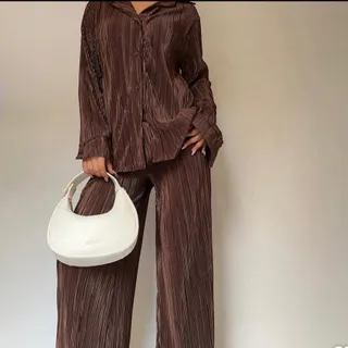 ست بلوز شلوار پلیسه