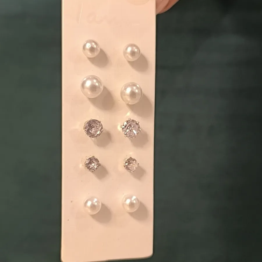 پک گوشواره میخی 5 جفتی