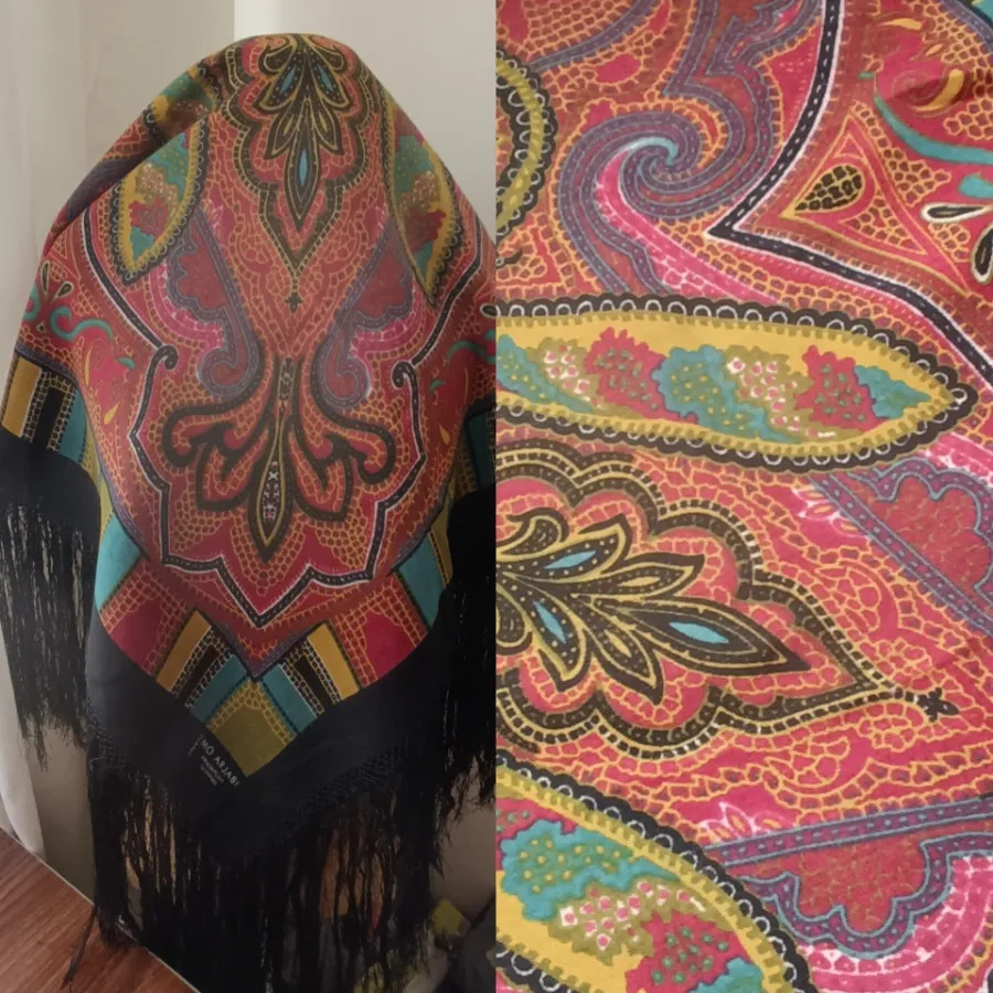 چارقد پشمی ترکمنی
