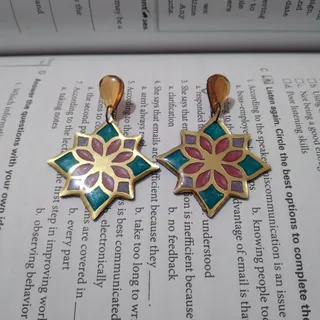 گوشواره رزینی