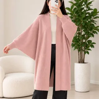ژاکت بافت بلند گرم