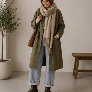 بارونی اورسایز کتان