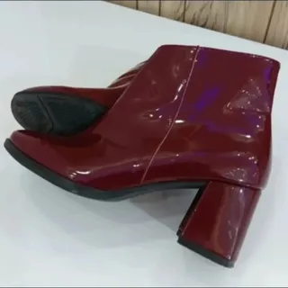 نیم بوت ورنی چری
