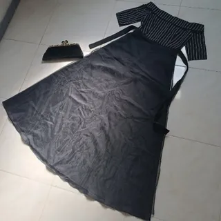 پیراهن بلند مشکی