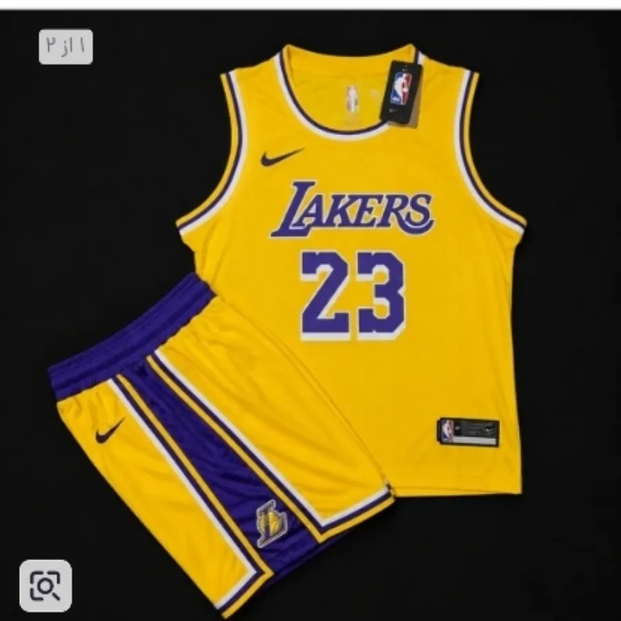 لباس بسکتبال لیکرز