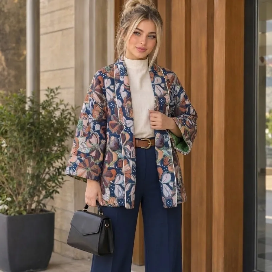 مانتو ژاکارد مزونی