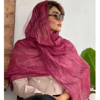 شال دو لایه سرخابی