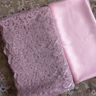 پارچه گیپور  قیطان دوزی