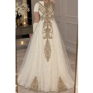 لباس شب فاخر جواهردوزی