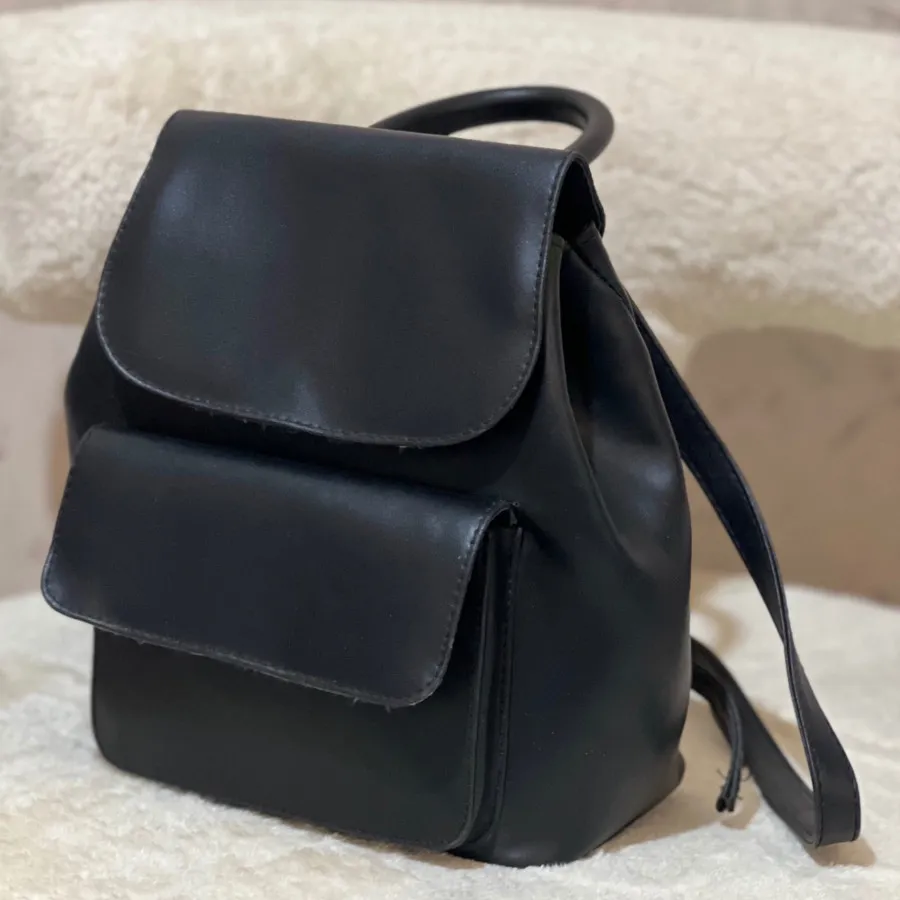 کیف چرم مشکی