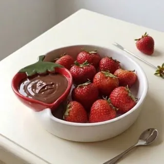 مزه خوری توت فرنگی