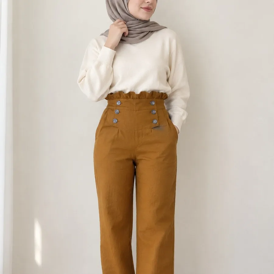 شلوار نخی شلوار پارچه‌ای