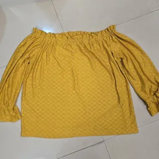 بلوز خردلی
