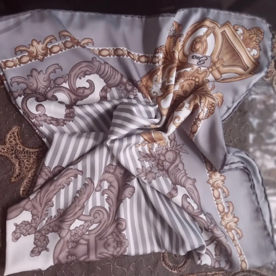 روسری ساتن ابریشم