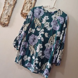 شومیز گلدار برند