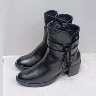 نیم بوت چرم اصل اورجینال