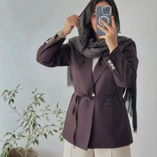 کت قهوه ای