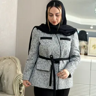کت ژاکارد پنبه