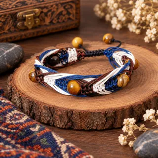 دستبند سنگ طبیعی اسپرت
