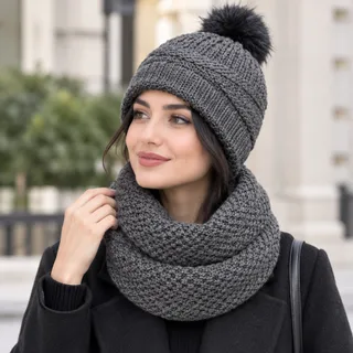 کلاه و شال رینگی