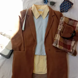 کت آستردار شتری