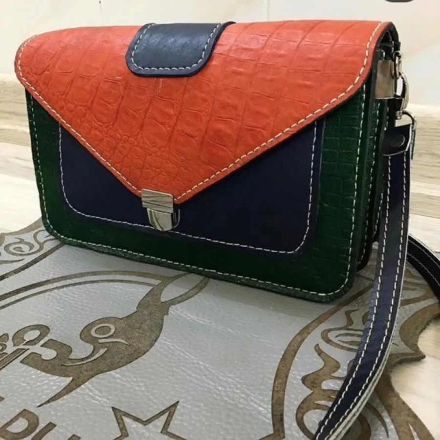 کیف چرم دست دوز