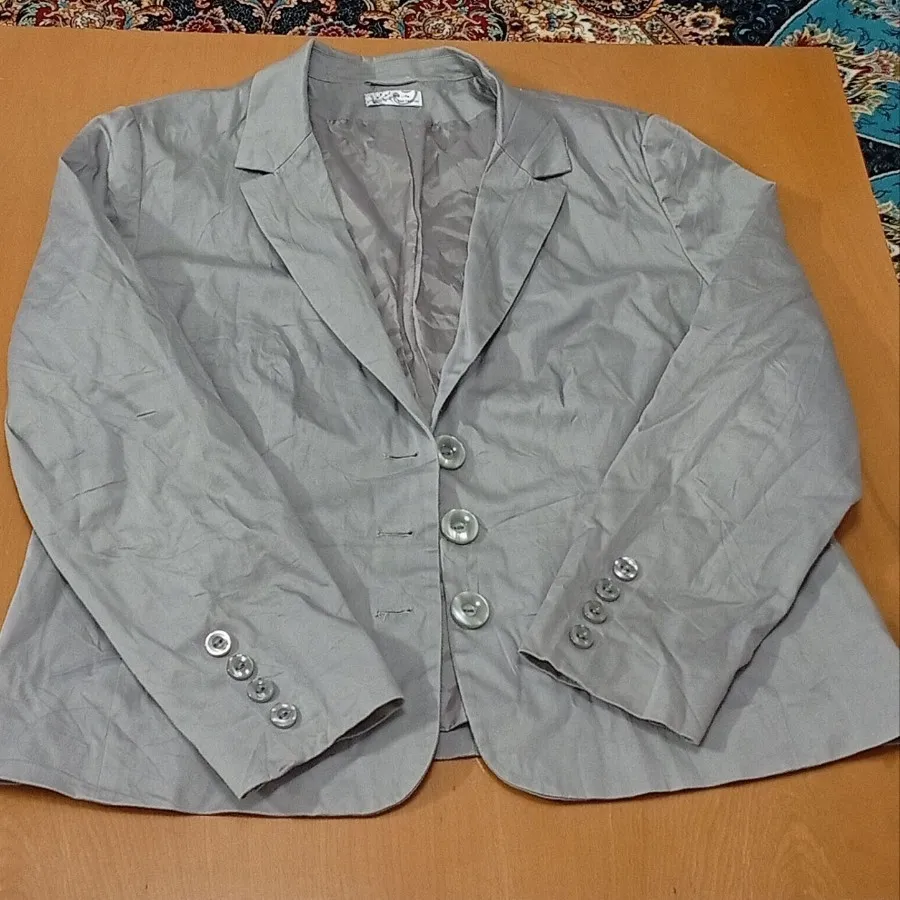 کت طوسی روشن خارجی