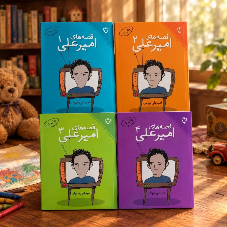 قصه های امیرعلی جلد 1 - 4