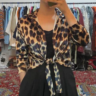 شومیز گره ای مخمل