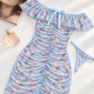 لباس خواب گلدار زنانه