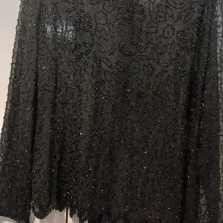 بلوز مشکی مجلسی 3XL