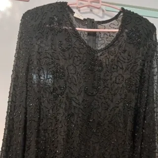 بلوز مجلسی نگین دار