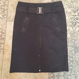 دامن کرپ مجلسی مشکی