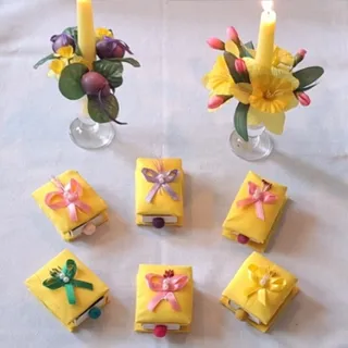 جای کبریت های  پارچه ای