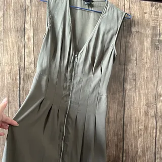 پیراهن H&M سبز زیتونی