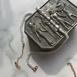 گردنبند مروارید پرورشی